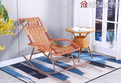 勝芳批發搖椅 藤制搖椅 老人搖椅 午睡藤椅 陽臺搖椅 躺椅 搖搖椅 逍遙椅 老人 戶外 休閑 藤制 信成